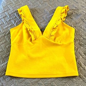 Yellow awesome top